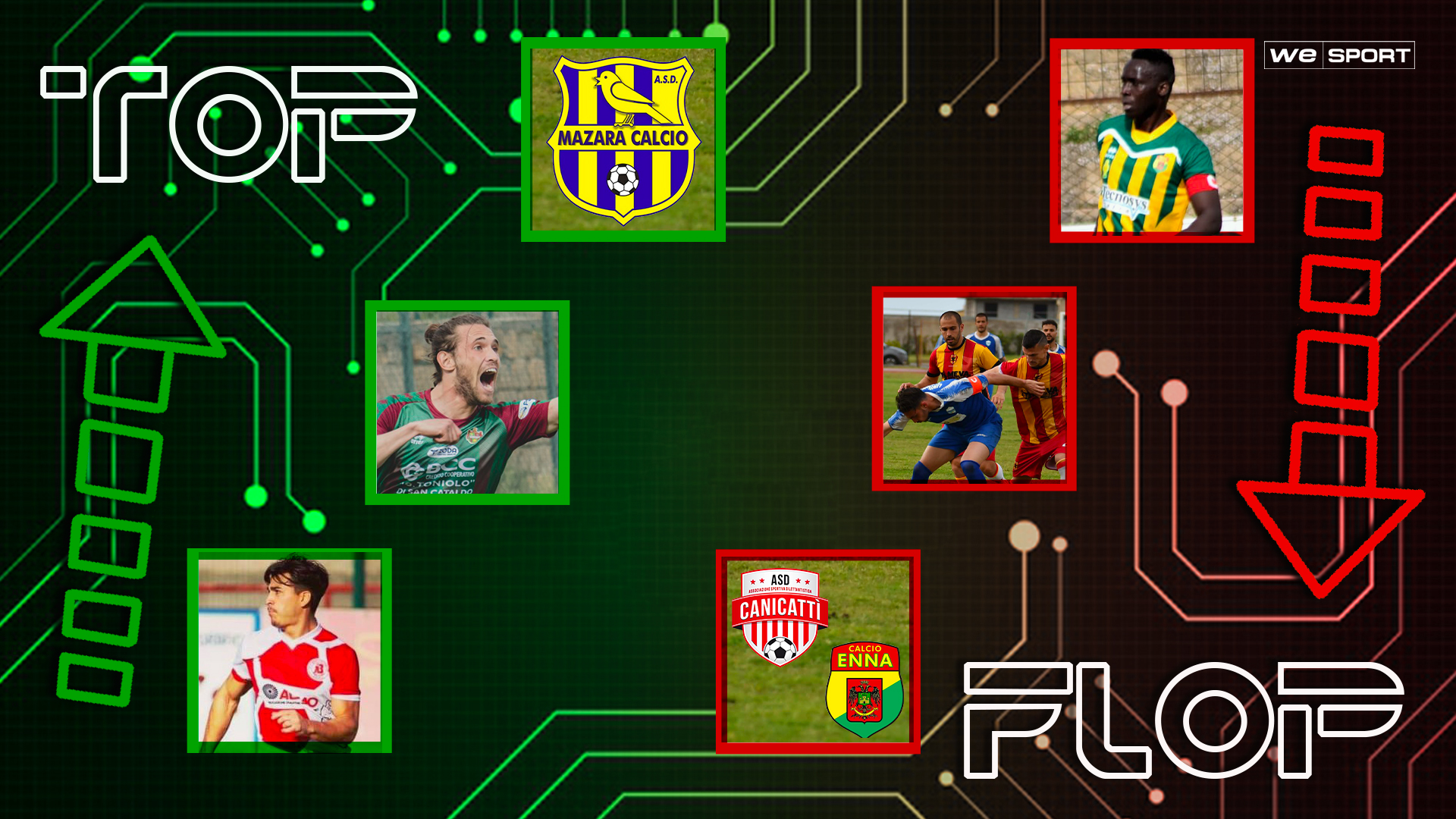 Top e Flop: chi sale e chi scende nei gironi siciliani di Eccellenza