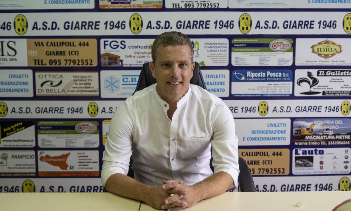 Giarre: riconfermato il Direttore Sportivo Fabio Arena
