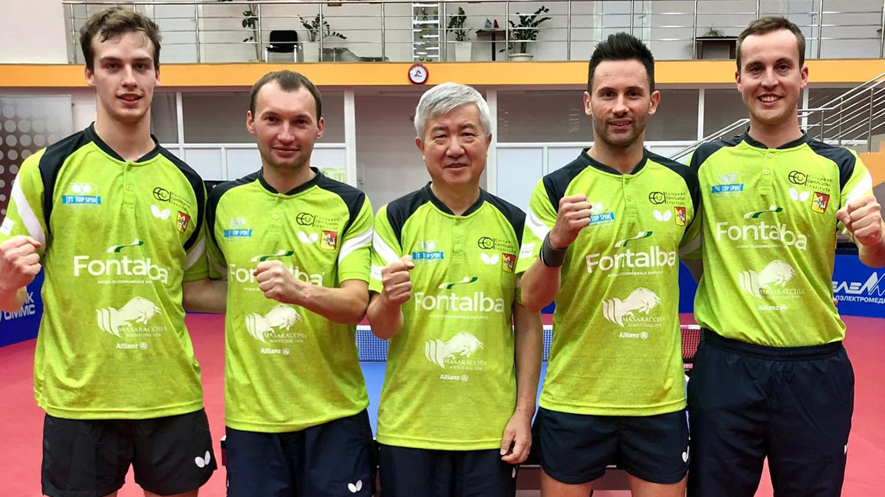 Tennistavolo: la Top Spin tra le 16 regine d’Europa