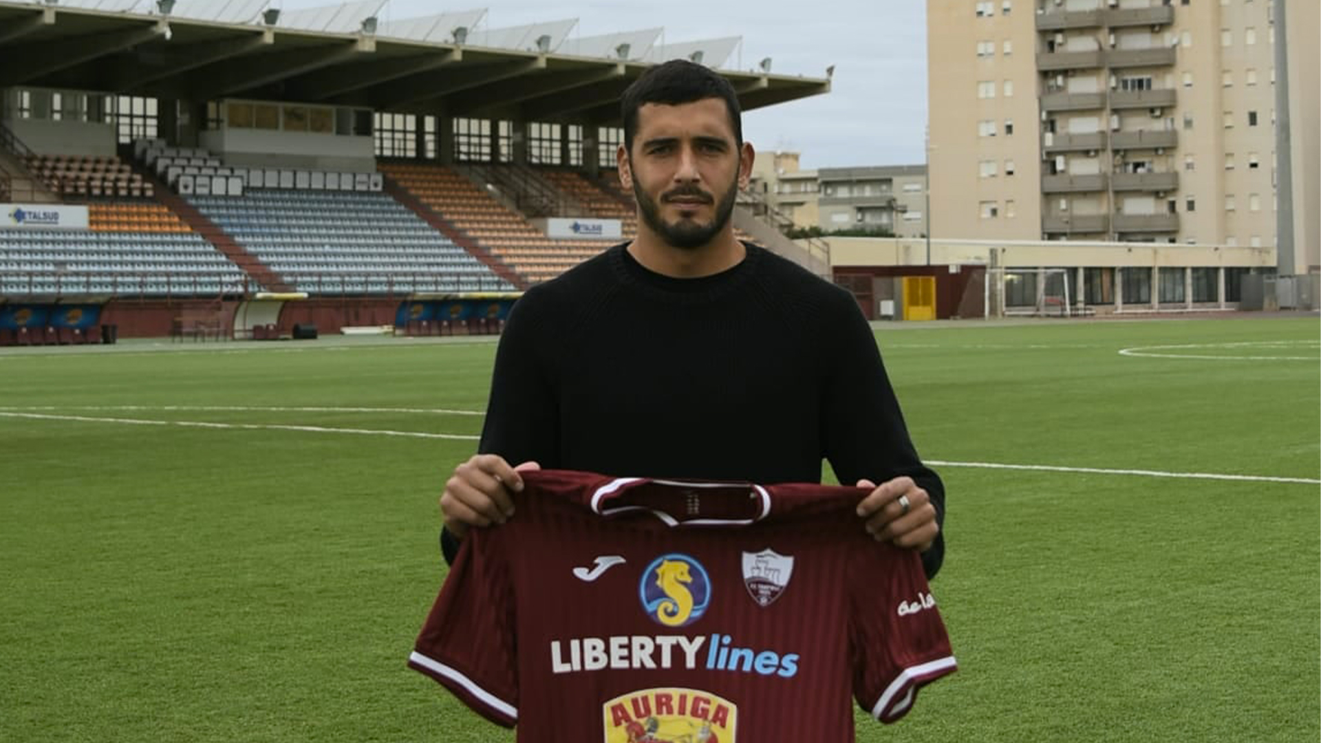 Serie D, Trapani 1905: tesserato il centrocampista Agustin Olivera