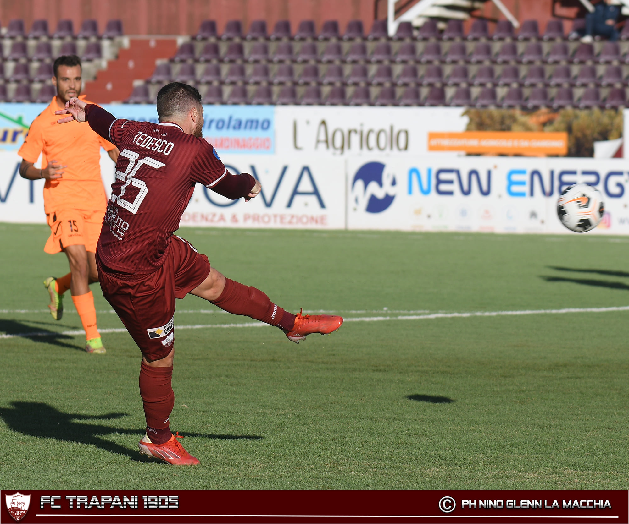 Serie D, Trapani 1905: risoluzione consensuale con gli attaccanti Gatto e Tedesco