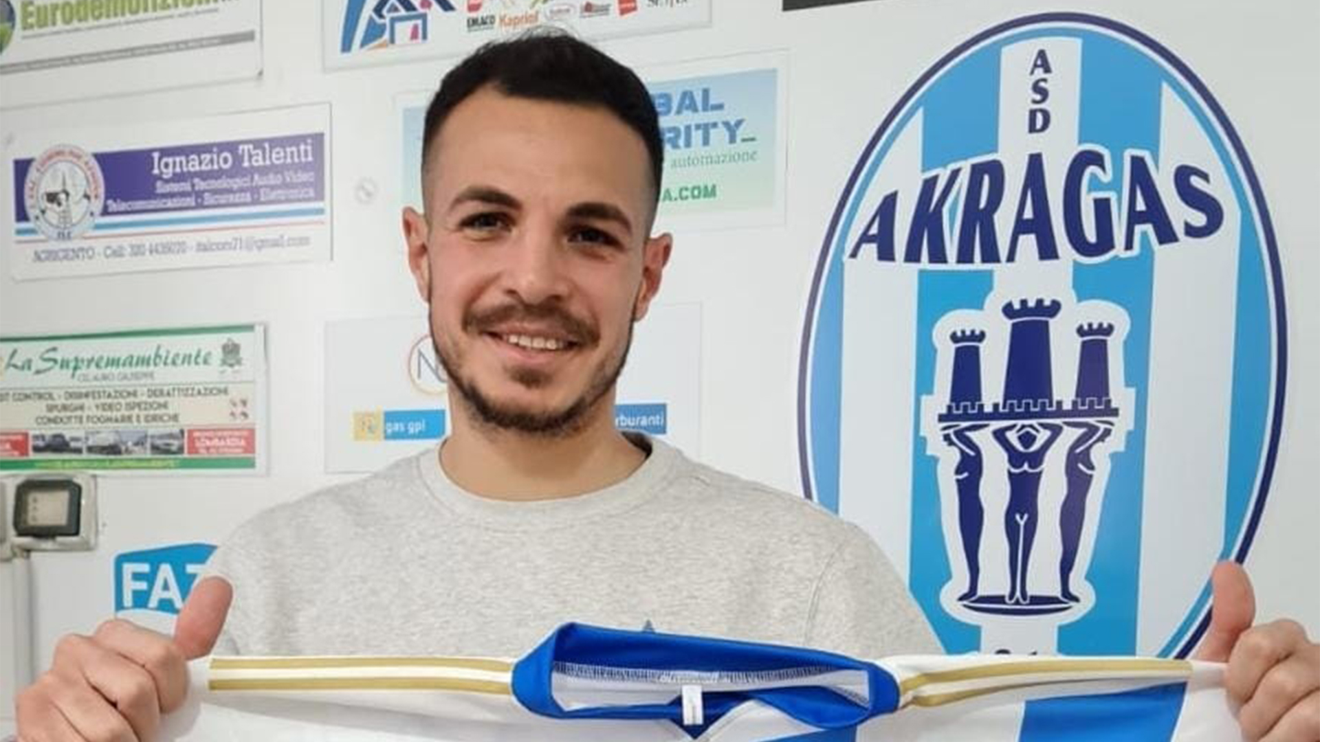 Eccellenza, Akragas: ingaggiato il centrocampista ex Giarre e Città di Taormina Angelo Strano