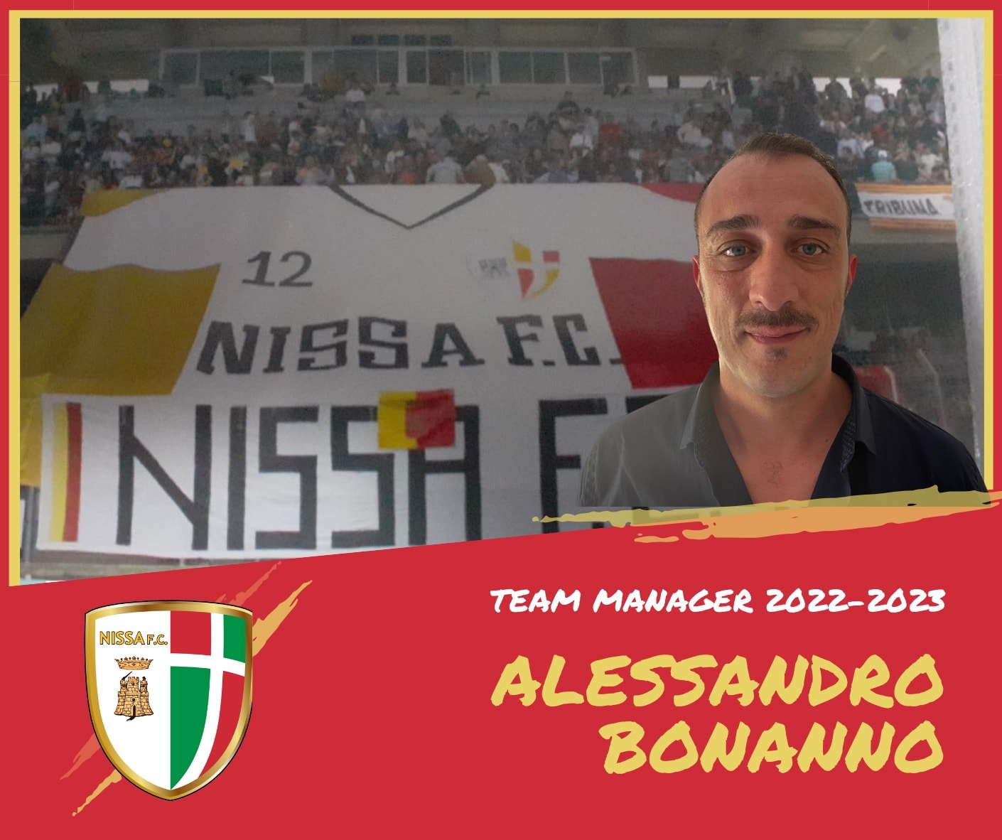 Eccellenza, Nissa: il nuovo team manager é Alessandro Bonanno