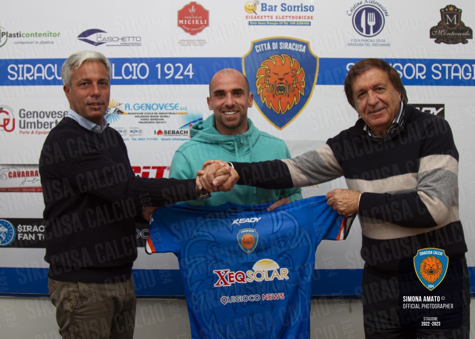 Eccellenza, Siracusa: gli aretusei ufficializzano il DS Salvo Castorina e l’attaccante Benny Iraci