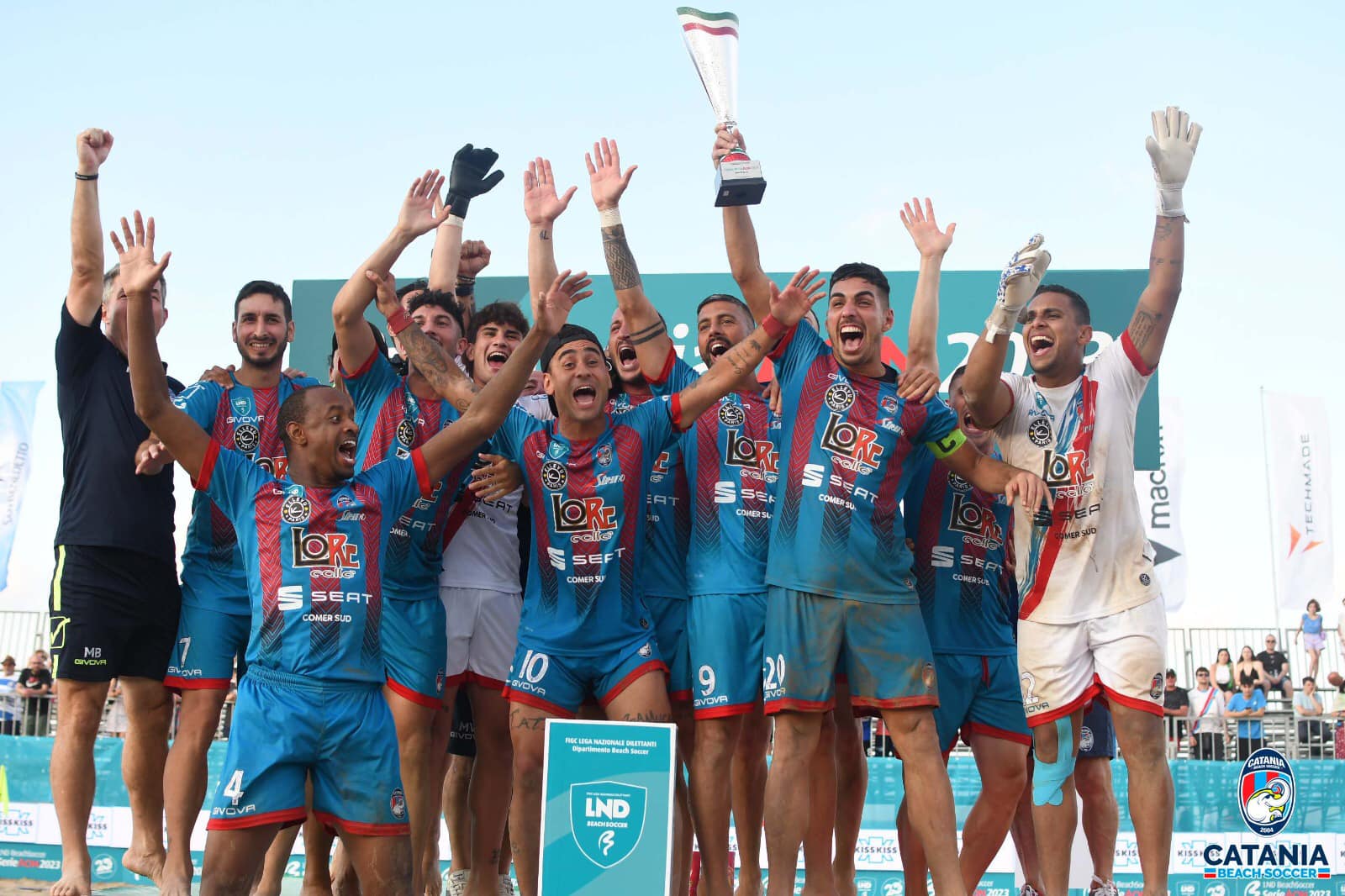 Catania BS, Bosco: “Protagonisti, in campo e fuori. Tanti i traguardi raggiunti nel 2023”