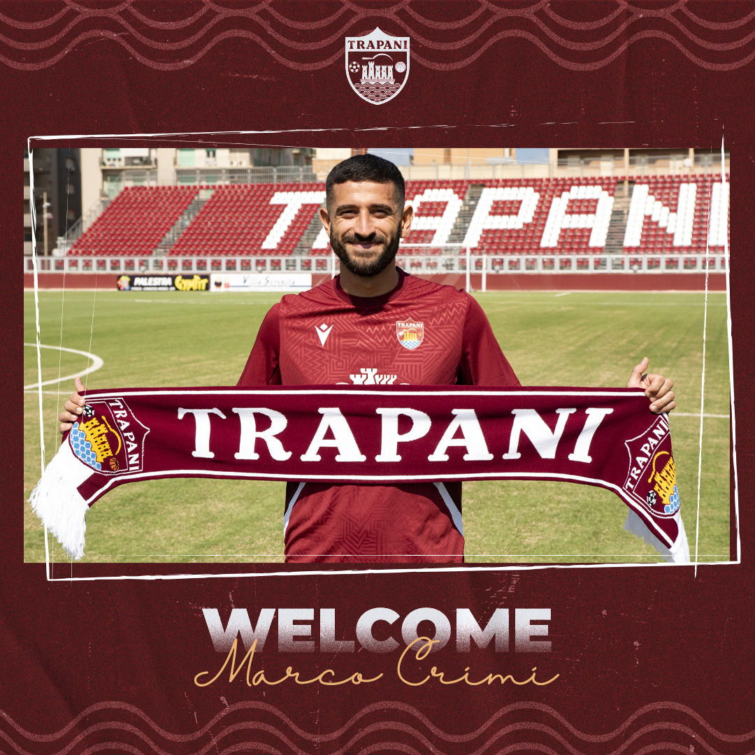 Serie D, FC Trapani 1905: tesserato il messinese Marco Crimi