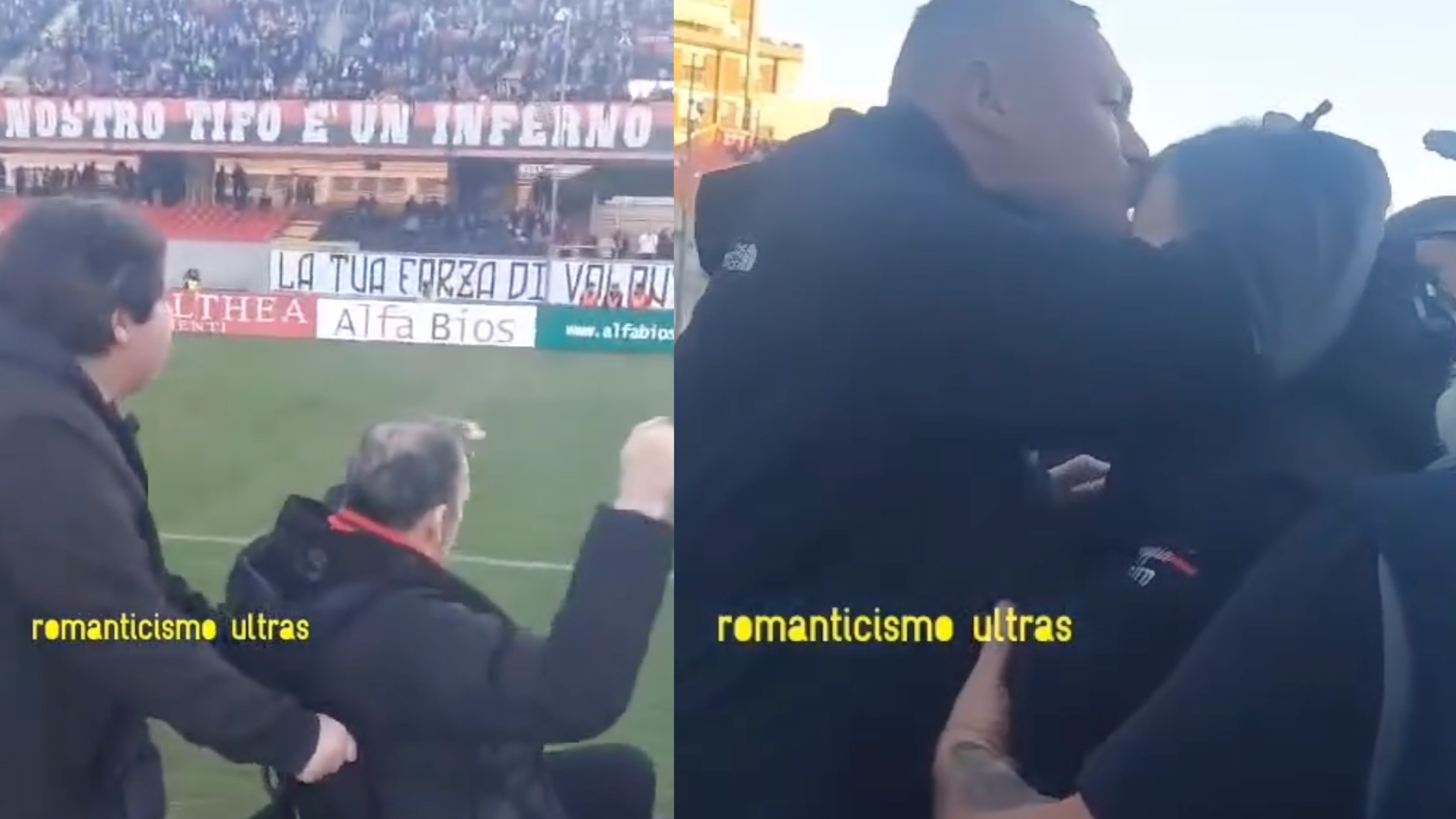 Emozioni e forza di volontà: la Messina Ultras abbraccia Claudio D’Ascanio