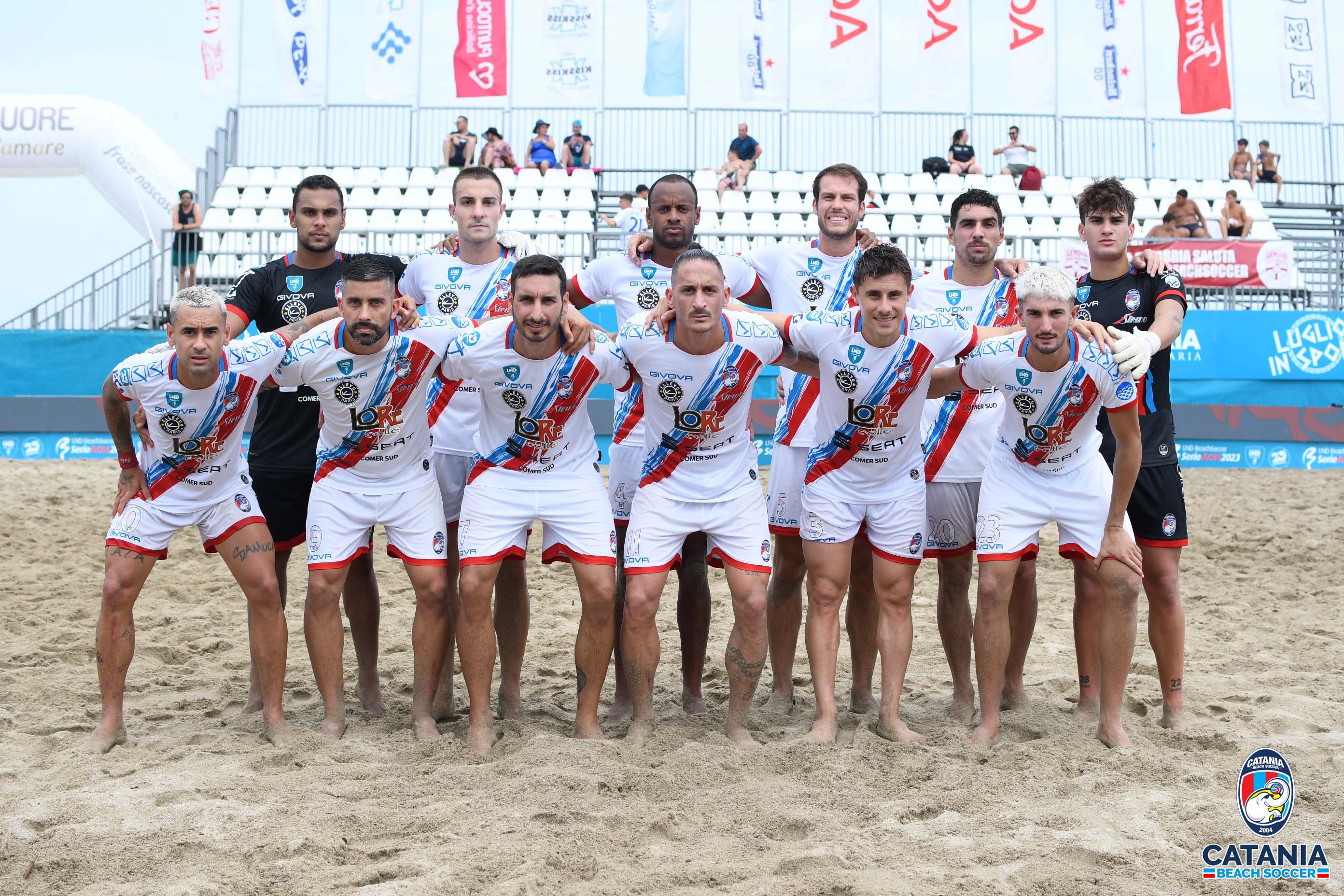 Catania Beach Soccer-Sambenedettese 5-4; ultima partita della regular season e vittoria per i rossazzuri.