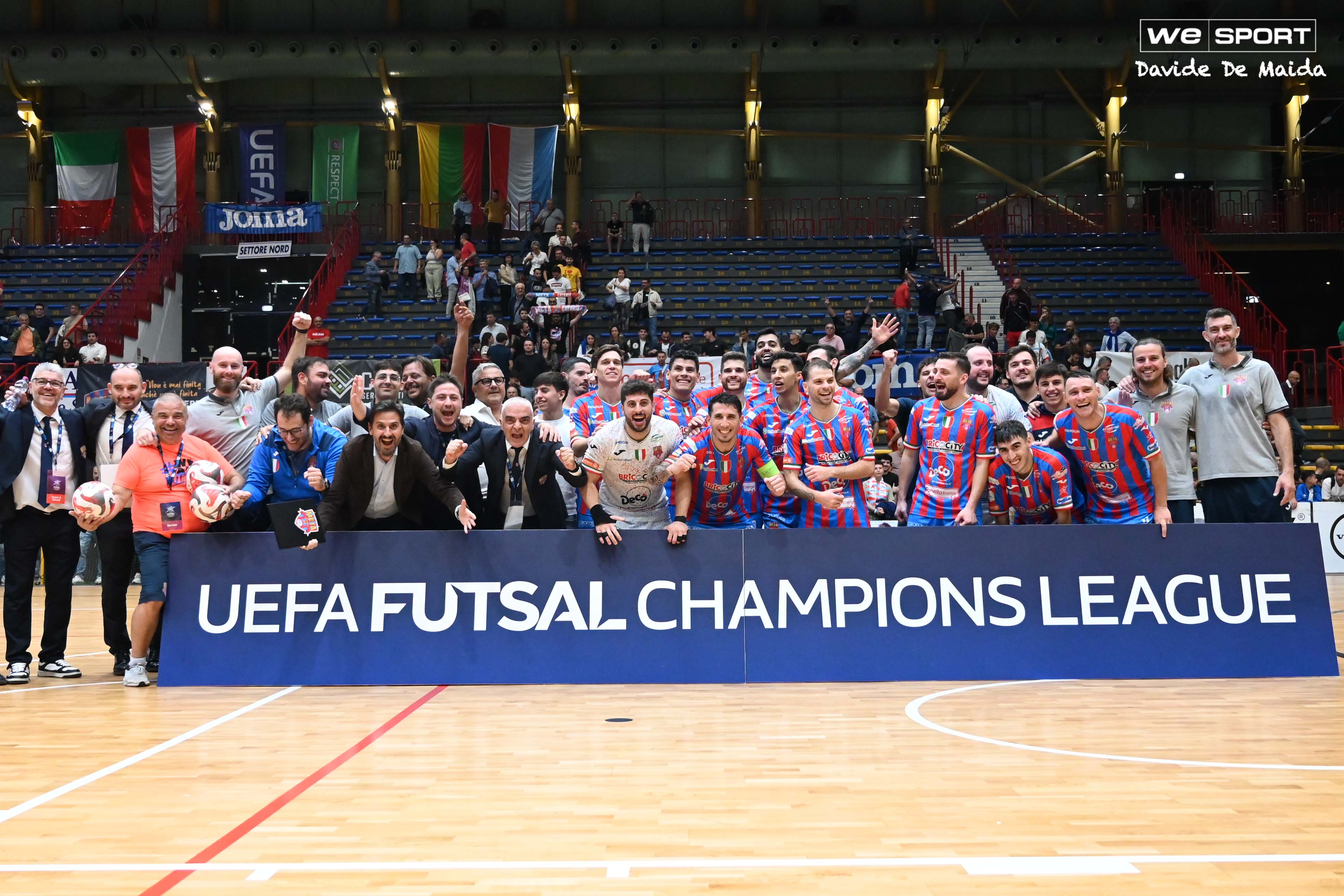 Uefa Futsal Champions League, Meta Catania-Zalgiris Futsal 6-2