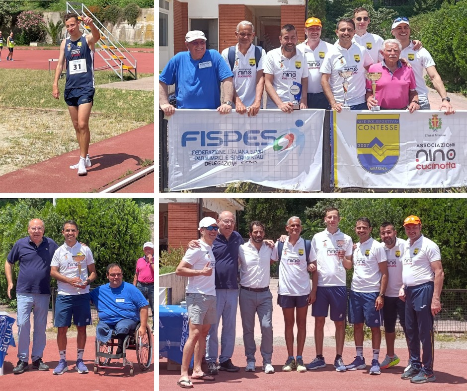 Meeting di corse e salti Messina: una giornata da incorniciare per lo sport paralimpico siciliano