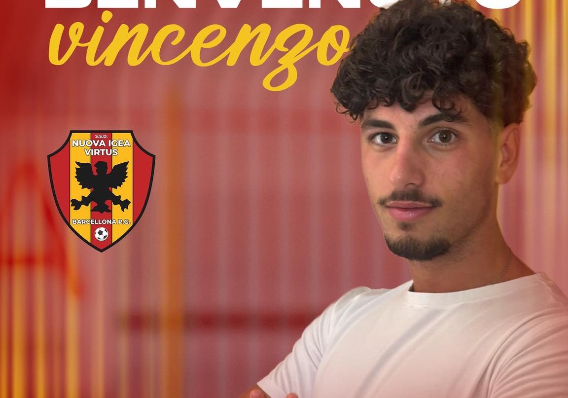 Nuova Igea Virtus ingaggia Vincenzo Bisogno, giovane centrocampista classe 2006