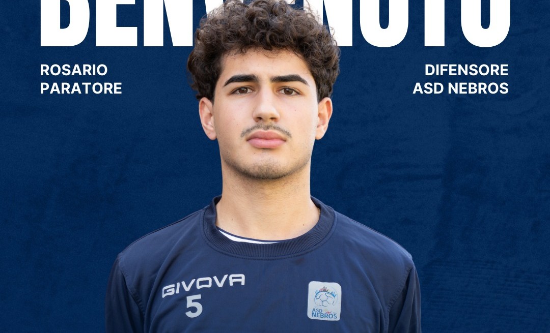 Rosario Paratore è un nuovo giocatore della Nebros