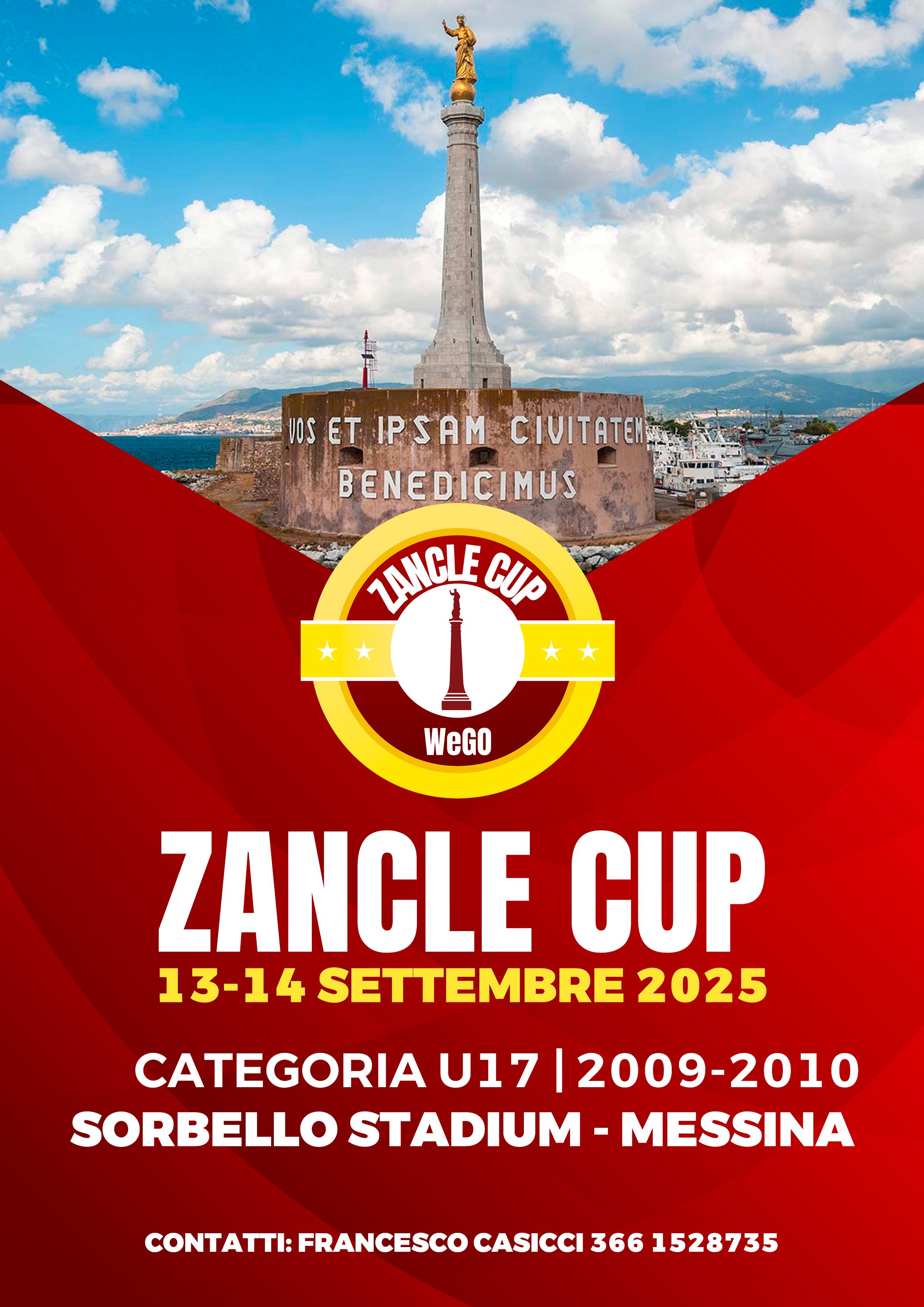 Under 17 protagonisti: la Zancle Cup apre la stagione al Sorbello Stadium