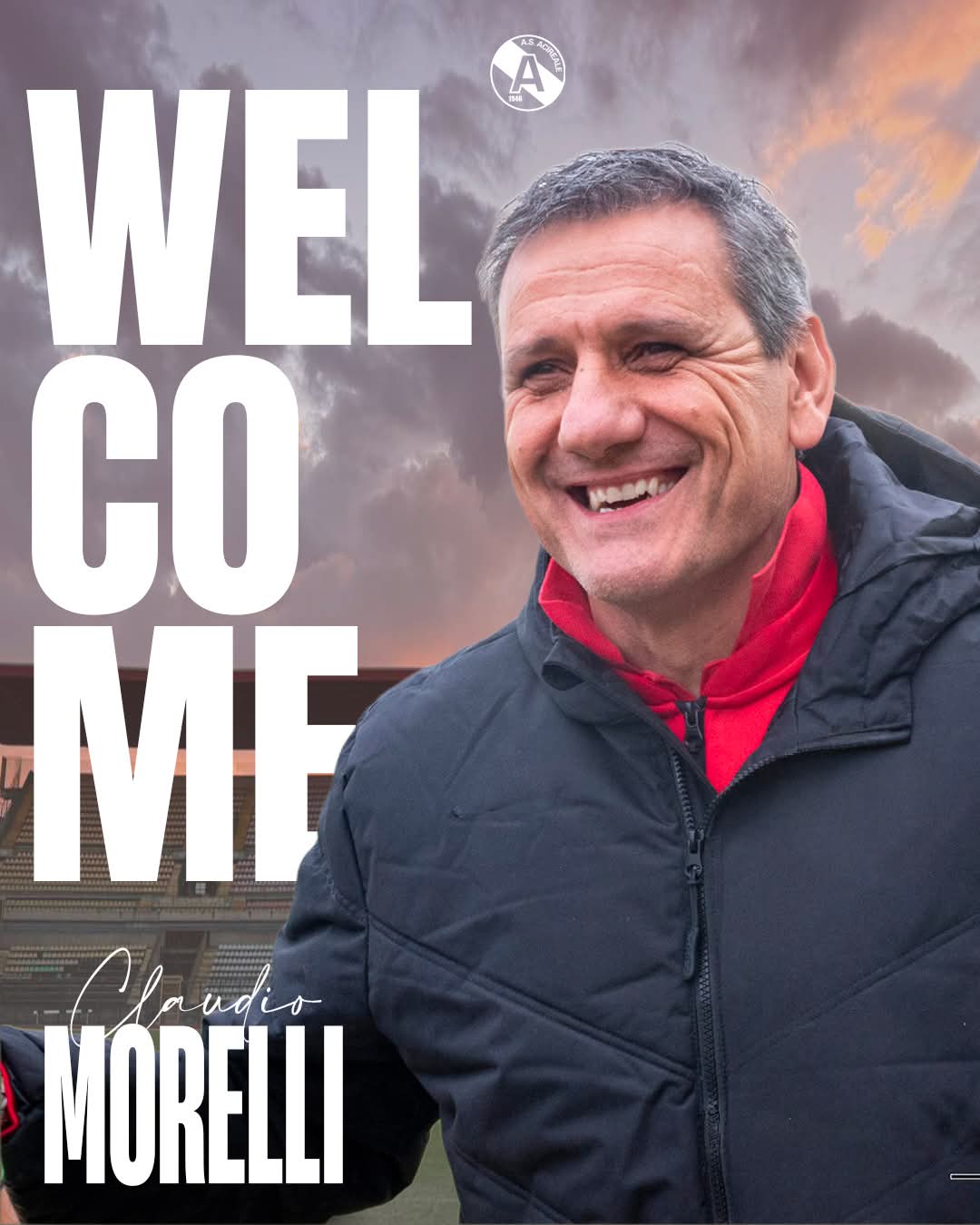 Claudio Morelli è il nuovo allenatore dell’Acireale