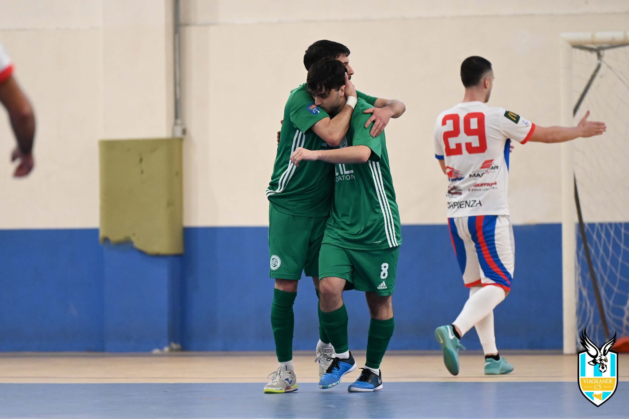 Gallinese DL: seconda vittoria consecutiva in Serie B Futsal, pari nel finale contro la Campese, l’U19 fa 13