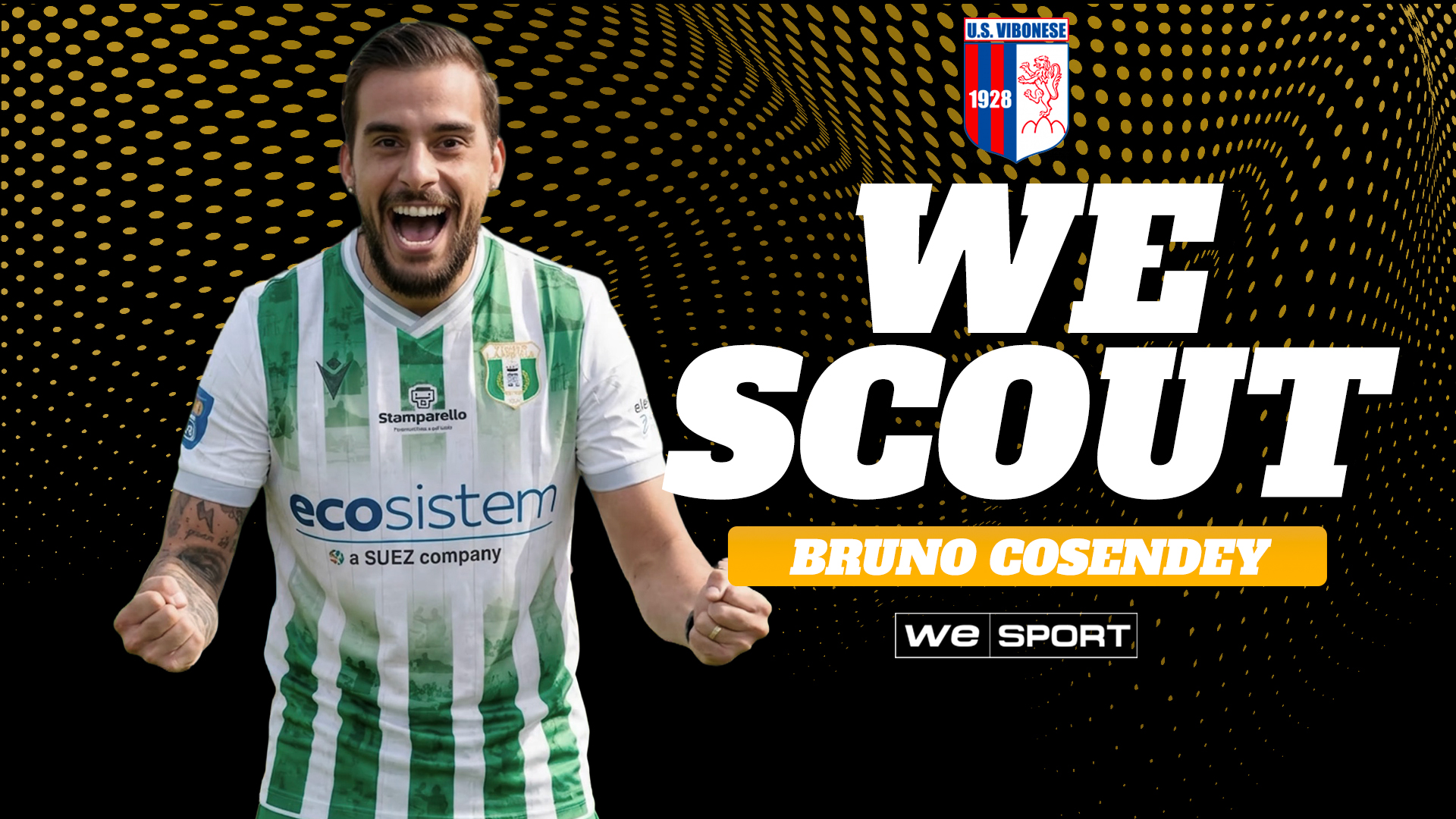 WeScout | Bruno Cosendey, il centravanti attorno al quale riparte la Vibonese